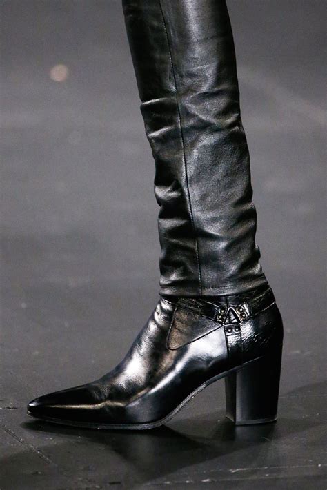 ysl boots heels|YSL boots for men.